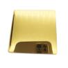 Buy cheap 3.0mm Gold Color Stainless Steel Sheet Inox Mirror Finished Gold Stainless Steel Plate 304 from wholesalers