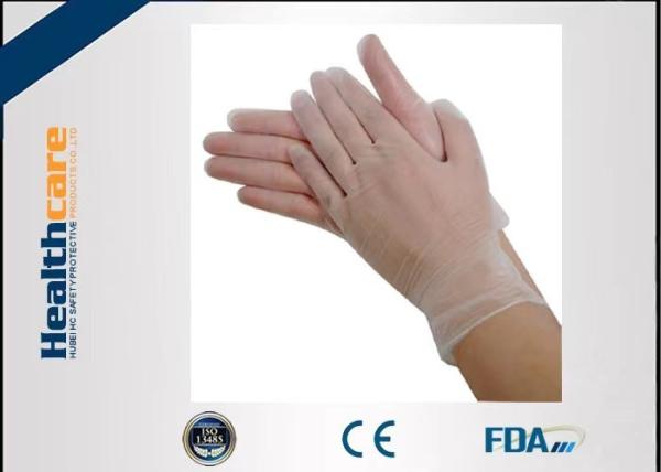 Buy cheap One Time 4.5g Clear Vinyl Gloves Powder Free Latex Free Disposable Gloves Food Grade from wholesalers