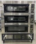 300c Electric Deck Oven 40x60cm Cookie 3 Deck 9 Tray Oven
