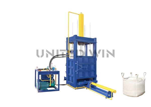 Buy cheap Jumbo Bag Automatic Hydraulic Baling Press Machine For Sale Vertical from wholesalers