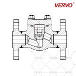Welded Flanged Forged Steel Check Valve Rtj Stainless Steel 2inch Dn50 Class