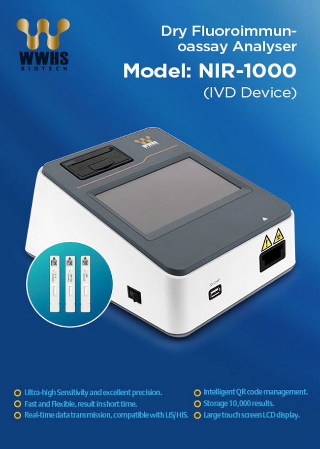 Hemoglobin Level HBA1C Rapid Test Kit Fluorescence Immunoassay 25T Package