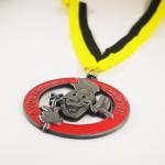 Black Nickel Plating 3D Carnival Medal Customizable For German Carnival