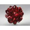 Buy cheap Colourful 4" dia 24 loops Star Bow with satin , polyester , organza for gift basket from wholesalers