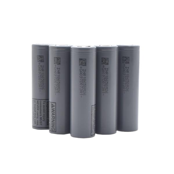 INR18650M26 Lithium Ion Battery Cell 3.7V 2600mAh For Electric Bicycle 55g