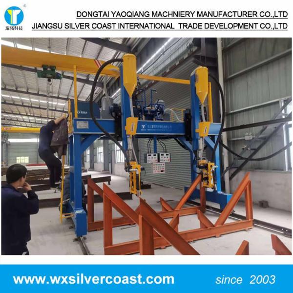 Buy cheap Submerged Arc H Beam Welding Machine 1000mm With Double Cantilever For Steel Structure from wholesalers
