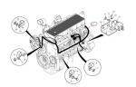 3573810403 Industrial Wiring Harness Electric Forklift Parts Durable