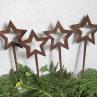 Buy cheap Star Shaped Weathering Steel Metal Garden Ornaments Christmas Decoration from wholesalers