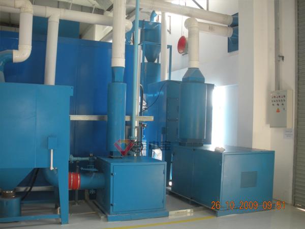 Buy cheap Industrial Paint Room With Efficient Fan Painting Line Spray Paint Booth Helicopter Spray Booth from wholesalers