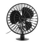 4" Plastic Automotive Electric Cooling Fans / Black Electric Fans For Cars