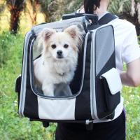Buy cheap Telescopic Handle Pet Travel Carrier Backpack Trolley For Small Dogs And Cats product