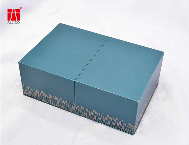 Gift Collapsible Cardboard Box , CMYK 4C Printing 10x10 Gift Box With Lid