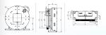 Economical F170JF Square Hollow Laser Chuck For Tube Cutting Machine - Low Noise