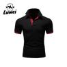 Buy cheap Summer Oversized Cotton Polo T Shirts Short Sleeve With Embroidery Logo from wholesalers