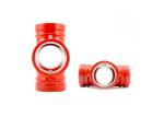 DIN Standard Ductile Iron Water Pipe Fittings Grooved Plumbing Cross OEM