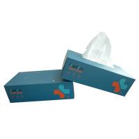 Buy cheap ISO Nontoxic Flat Box Facial Tissue , Biodegradable Soft Tissue Paper For Face product