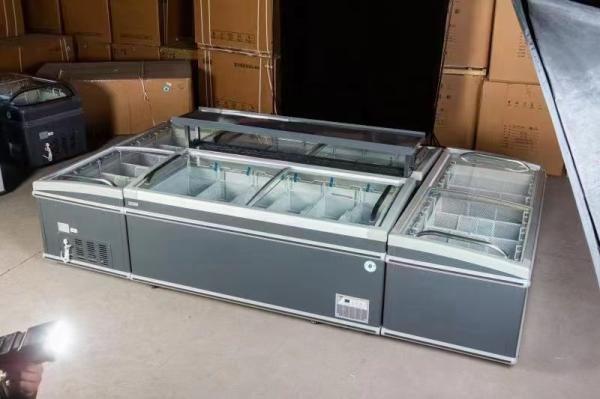 Buy cheap Arsenbo Island Display Freezer Chest Style Digital Control R290 400L from wholesalers