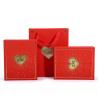 Buy cheap Heart Shaped Red Rose Flower Jewelry Box Packaging For Valentine's Day Necklace from wholesalers