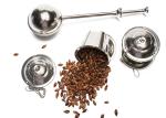 Spring Handle Stainless Steel Tea Infuser Set 3 Picecs 18x5x4.5cm