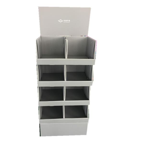 Buy cheap 350g CCNB Shelf Cardboard Beverage Display Stands CMYK 4C Offset from wholesalers