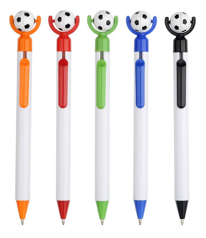 metallic looking click promotional gift logo printed plastic ball pen, logo plastic ball pen