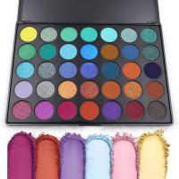 Buy cheap MSDS Mica Powder Cosmetic Eye Shadow Neutral Maroon Eye Makeup product