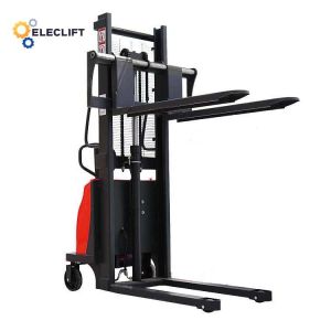 Quality Fork Width 550mm Semi Electric Pallet Stacker OEM ODM for sale Buy cheap Fork Width 550mm Semi Electric Pallet Stacker OEM ODM product