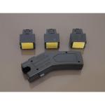 Taser Gun With Laser Light (Three Cartridges) 800KV Stun gunPolice Anti Riot