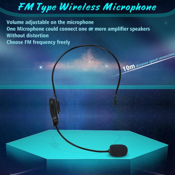 Buy cheap FM Professional headset wireless headset microphone for Tour Guides, Teachers, Coaches, Presentations, Costumes from wholesalers
