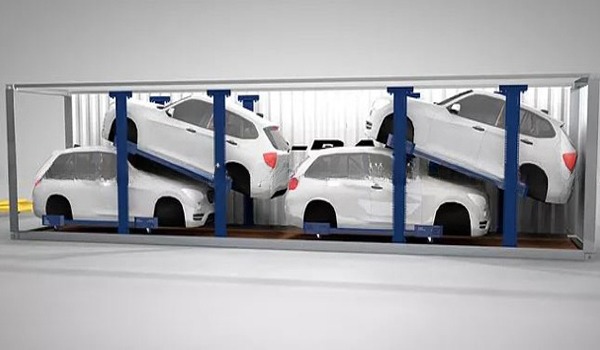 Dry Container 3.2m Height 40ft CSC Certified Shipping Container Car Rack for Vehicle Transportation