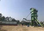 Full Automatic Mobile Asphalt Mixing Plant 1000 Kg / Batch Compact Design
