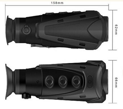 Buy cheap Handheld Infrared Thermal Imaging Goggles , 1500m Marine Security Thermal Vision Monocular from wholesalers