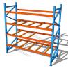 Buy cheap Orange Grey White Black Heavy Duty Racking Selective Beam Shelving Carton Box from wholesalers