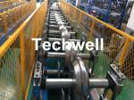 Color Steel Plate , Galvanized Steel Roof Ridge Valley Roll Forming Machine For