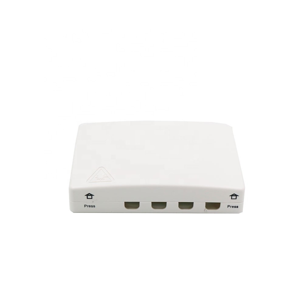 Patch Cable FTTH 4 Port IP45 Wall Mount Fiber Termination Box