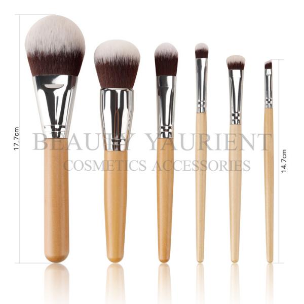 Buy cheap Professional PBT Hair Face Makeup Brush Set 6pcs Customized Bristle from wholesalers