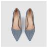 Buy cheap Glitter PU ODM Women Pointed Toe Pumps High Heels Rubber Bottom from wholesalers