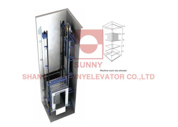 Buy cheap Effortless Vertical Mobility With Machine Roomless Passenger Lift Elevator For Commercial Buildings from wholesalers