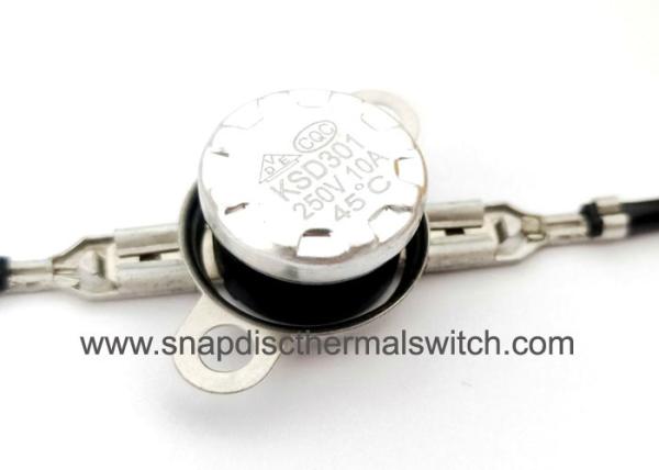 Buy cheap 125A 3 Deg C Snap Action Thermostat Used In Refrigerator Rice Cooker KSD301 from wholesalers