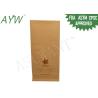 Buy cheap Eight Side Sealed Coffee Tea Bags Flat Bottom Kraft Paper With Top Load from wholesalers