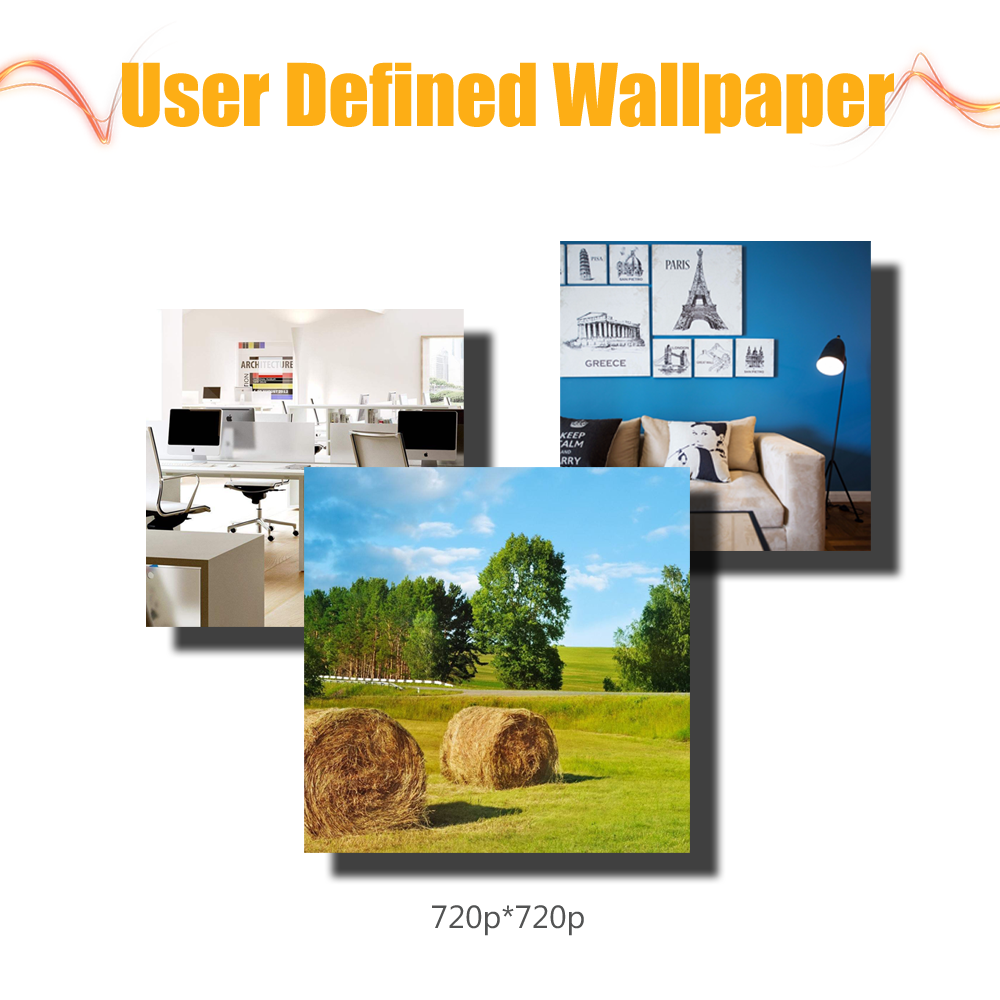 Home Security Wifi Programmable Light Switch With 4 Inch ISPQ LCD Screen