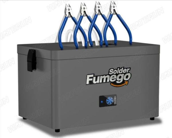Buy cheap Cut Lead Industrial Fume Extractor Metal Body Extract Pin Ends With Silicone Tubes from wholesalers