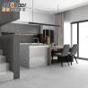 Buy cheap RTA Melamine Board Door Material High Gloss Kitchen Cabinet with Sintered Stone Table Top from wholesalers
