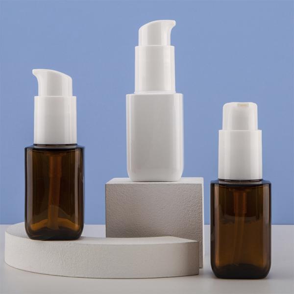 Buy cheap PET Plastic Lotion Packaging Press Empty Bottle For Cosmetic Foundation Liquid Sunscreen from wholesalers