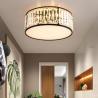 Buy cheap Modern Led Ceiling Lights Crystal Living room decor Creative Black chandelier lamp(WH-CA-98) from wholesalers