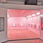 Durable 30kW Commercial Vehicle Paint Booth White Paint Booth Coating Electric