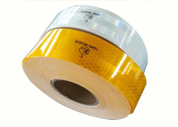 Yellow White Red E-marks Reflective Tape Sheets Strong Adhesive The Best
