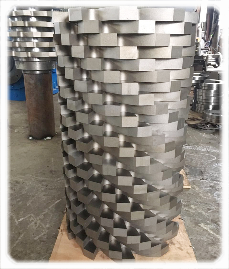 Sustainable Plastic Auxiliary Machinery 48-68 Hrc Grinder Machine Blade