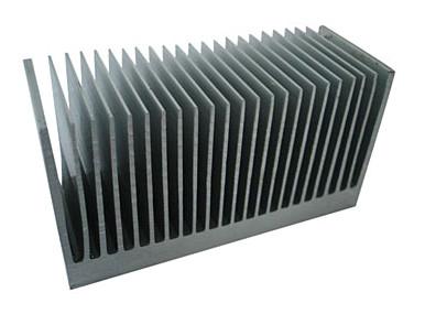 Buy cheap Industrial Aluminum Heatsink Extrusion Profiles , with drill ,cutting ,tapping from wholesalers