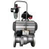 Buy cheap Pneumatic ball valve Pneumatic Actuator Control Valves from wholesalers